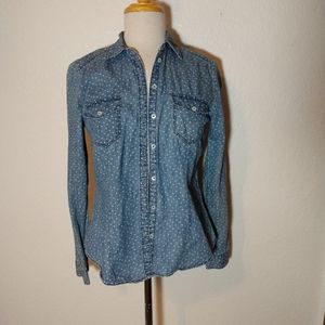 Divided by H & M Chambray denim shirt